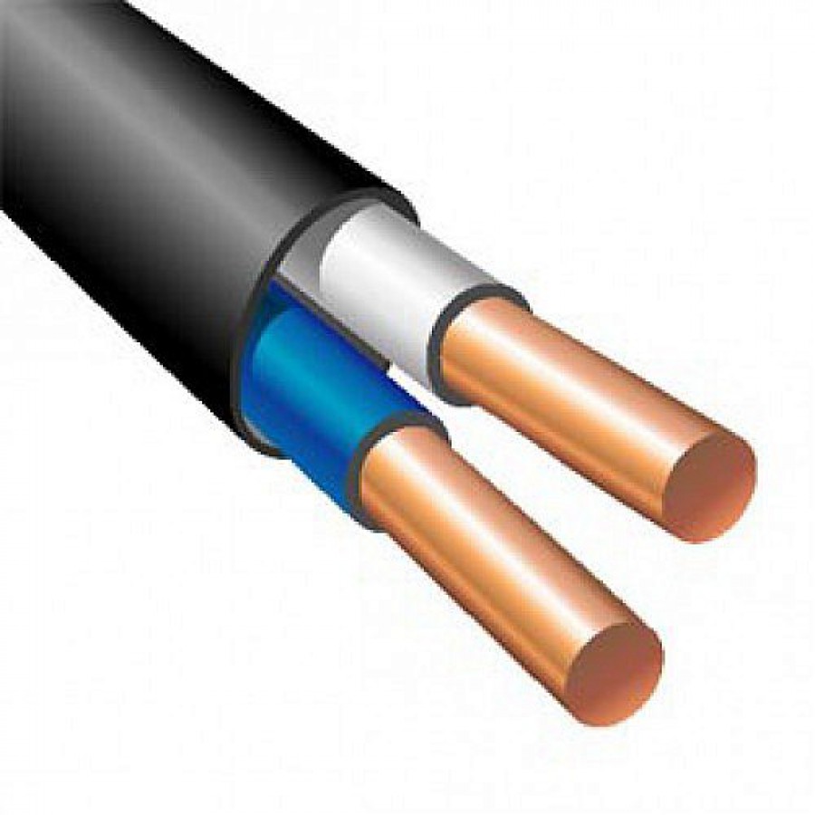 картинка Кабель медный силовой ВВГ 2х4 мм кв от магазина Евродом