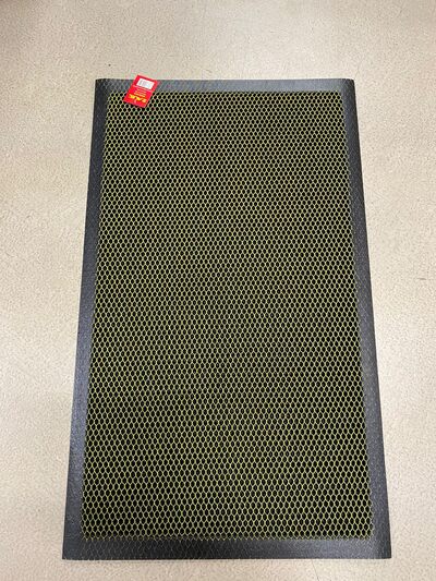 картинка Коврик напольный ZALEL КОЛЬЧУГА KD103 45х75см. green+orange от магазина Евродом