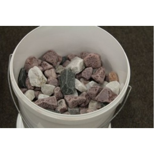 картинка Камни "Микс" ведро 20 кг мелкий от магазина Евродом