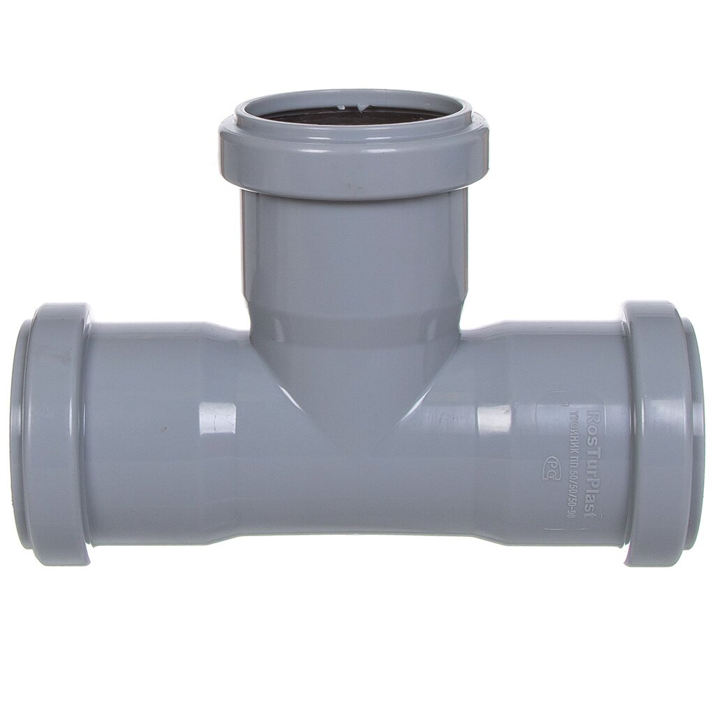 картинка Тройник 50/50/87 раструбный от магазина Евродом