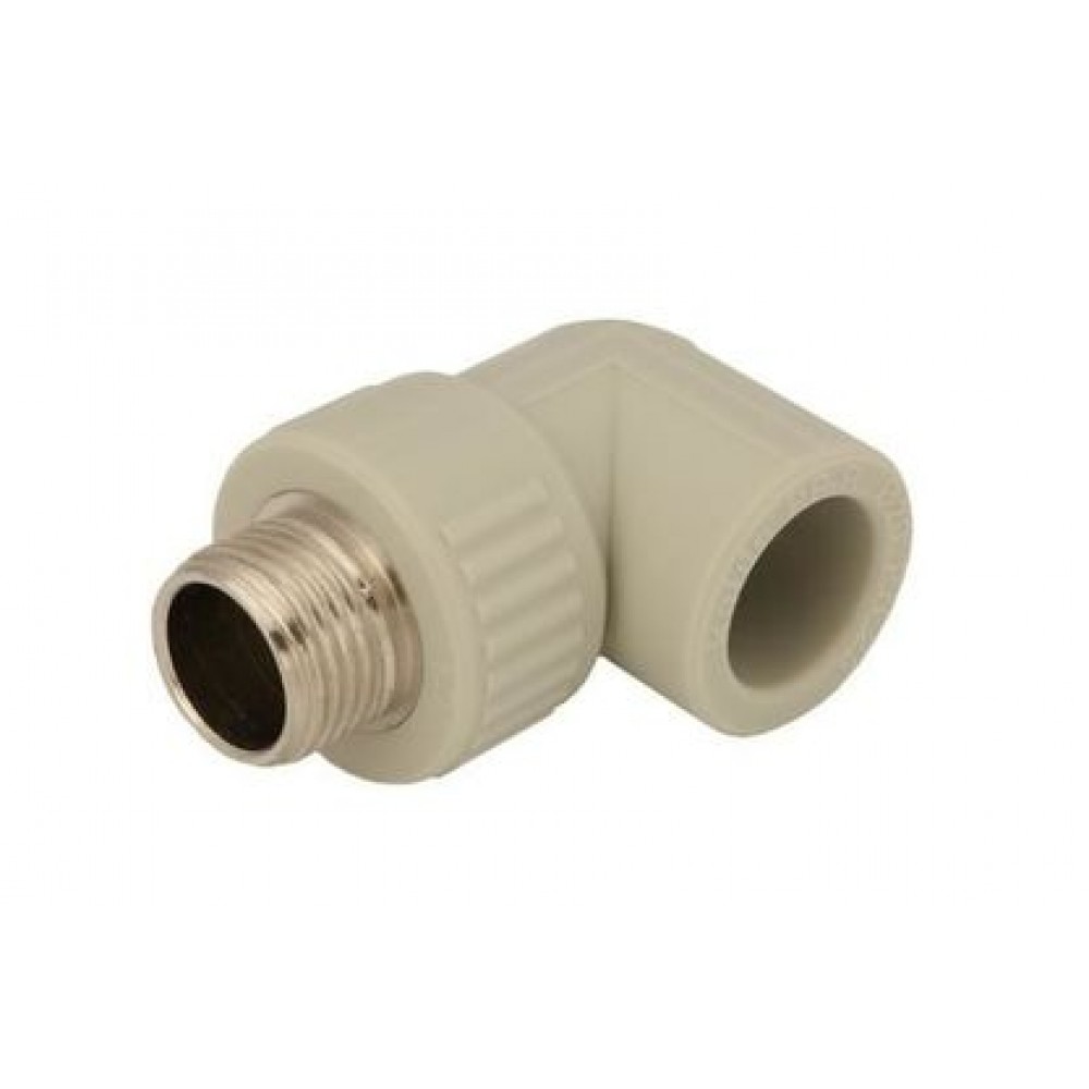 картинка Уголок комб. нар.р. Ø25х3/4" PRO AQUA Серый (10) от магазина Евродом