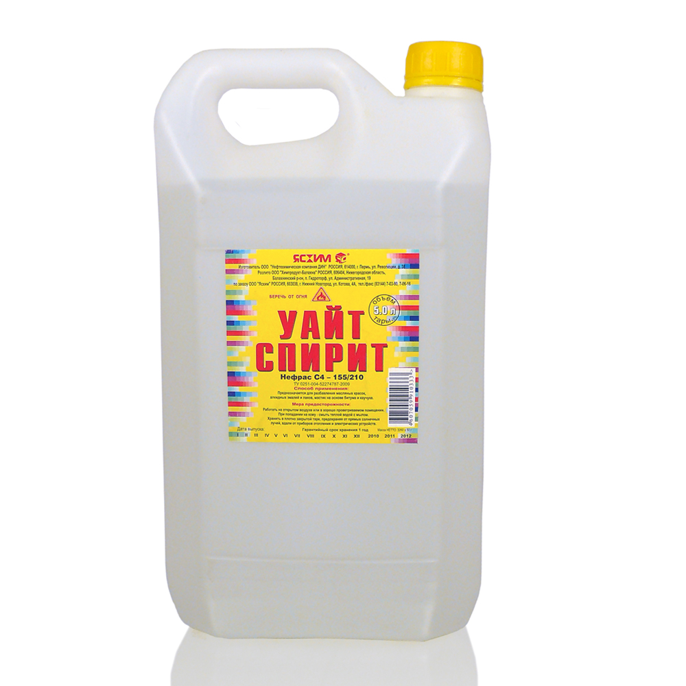 картинка Уайт-спирит 5л от магазина Евродом