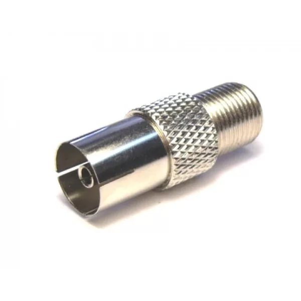 картинка Переход телевизионный метал. (гнездо) разьбовой F от магазина Евродом