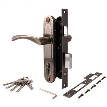 картинка Замок врезной Avers 1223/60-AB от магазина Евродом