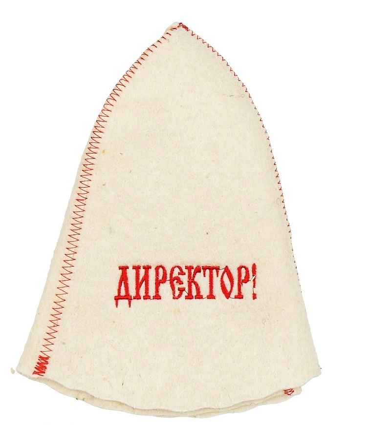 картинка Шапка банная "Директор"  от магазина Евродом
