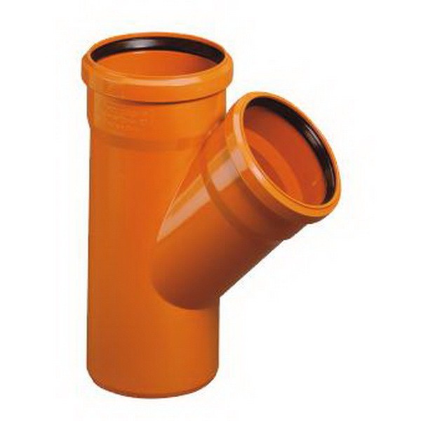 картинка НК Тройник 110/110/45 (красная) от магазина Евродом