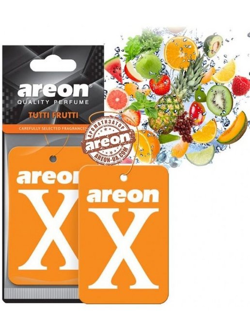 картинка Ароматизатор AREON сух "X-VERSION" ORANGE- Тутти Фрутти от магазина Евродом