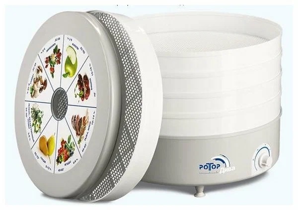 картинка Сушилка для овощей РОТОР ДИВА 5реш. (СШ-007-04) от магазина Евродом