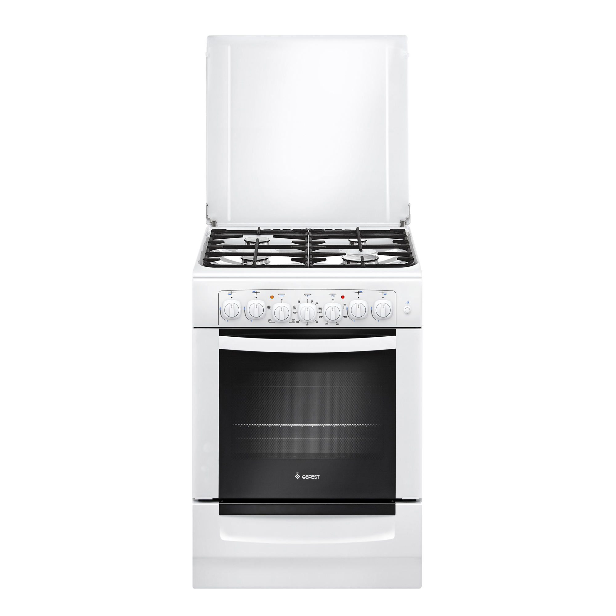 картинка Плита газо-электрическая GEFEST 6102-02 белая от магазина Евродом