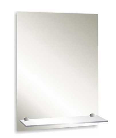 картинка Зеркало SILVER MIRRORS 390*590 прямоугольное с полкой от магазина Евродом