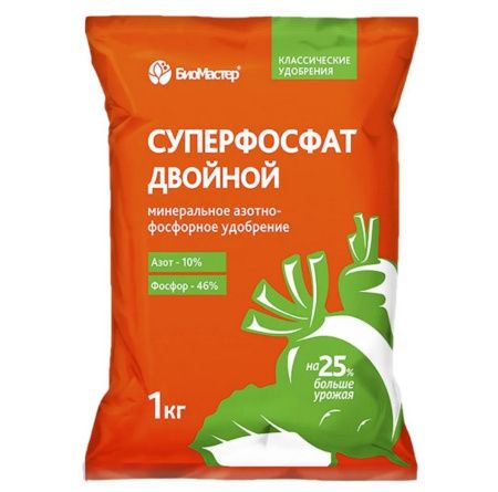 картинка Суперфосфат двойной 1кг Биомастер от магазина Евродом