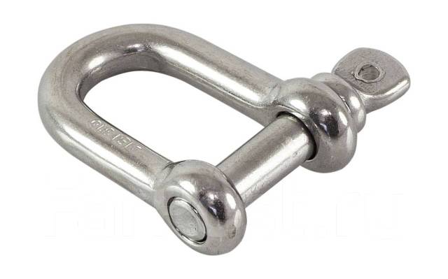 картинка Скоба такелажная прямой тип, оцинк. 8 от магазина Евродом