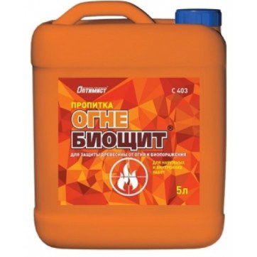 картинка Препарат огне-биощит бесцветный 10кг ОПТИМИСТ от магазина Евродом