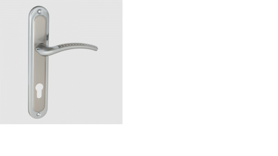 картинка Ручка на планке VETTORE 85,326 AL SN/CP от магазина Евродом