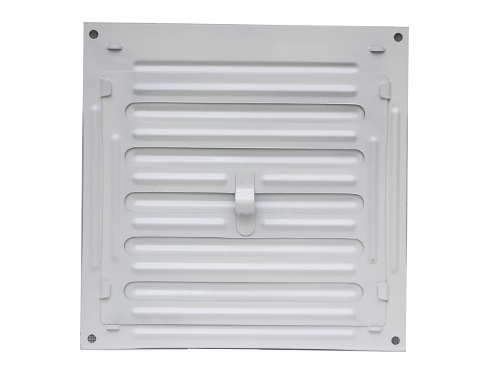 картинка Решетка вентиляционная регулируемая Р- 100 150х150 мм  белая от магазина Евродом