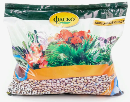 картинка Дренаж керамзит мелкий 2л Фаско от магазина Евродом