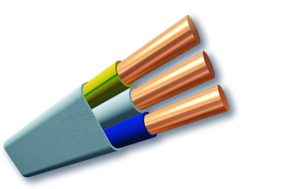 картинка Провод бытовой ПУНП/ПБПП 3х1,5 мм кв. от магазина Евродом