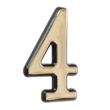 картинка Цифра БОЛЬШАЯ 4 пластм. от магазина Евродом