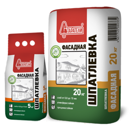 картинка Шпатлевка Старатели фасадная цементная 20 кг от магазина Евродом