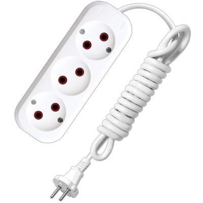 картинка Удлинитель 3х2м У6-639М ПВС 2*0,75 "У" от магазина Евродом