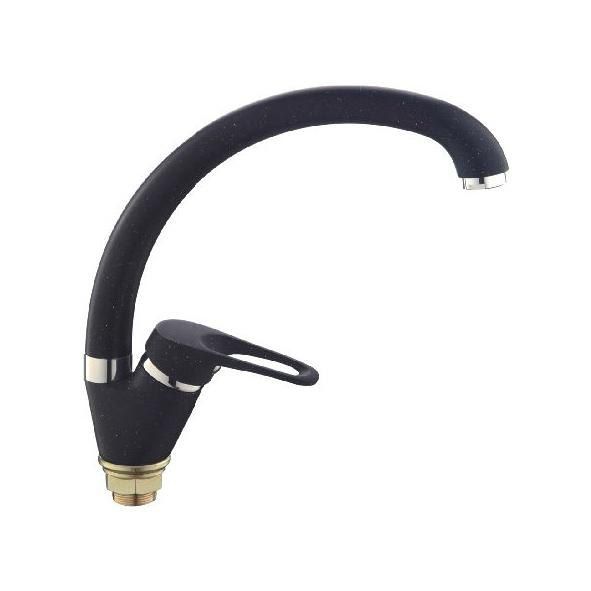 картинка Смеситель FRAP для кухни черный F4113-7 от магазина Евродом