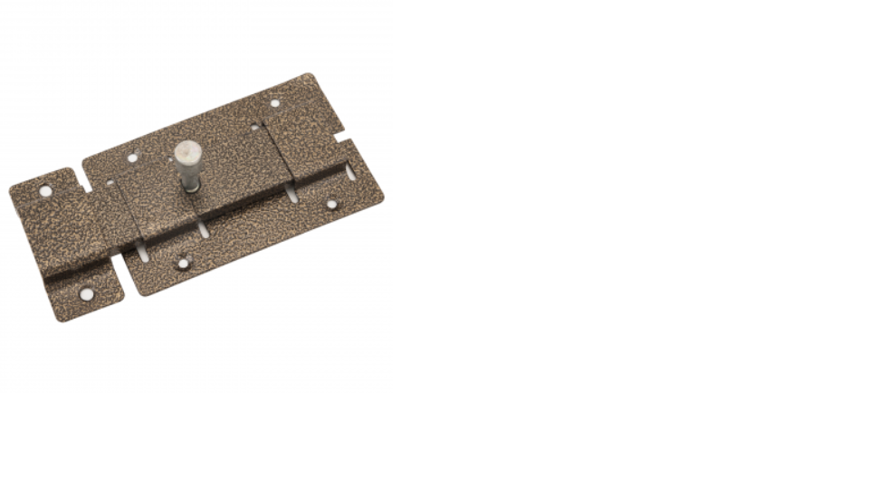 картинка Задвижка дверн. ЗД-02 бронза г. Киров от магазина Евродом