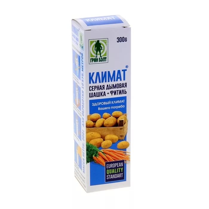 картинка Шашка серная Климат 300г 01-477 от магазина Евродом