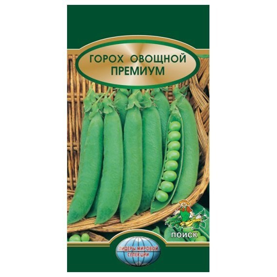 картинка Горох Премиум  (ЧБ) 10г П семена от магазина Евродом