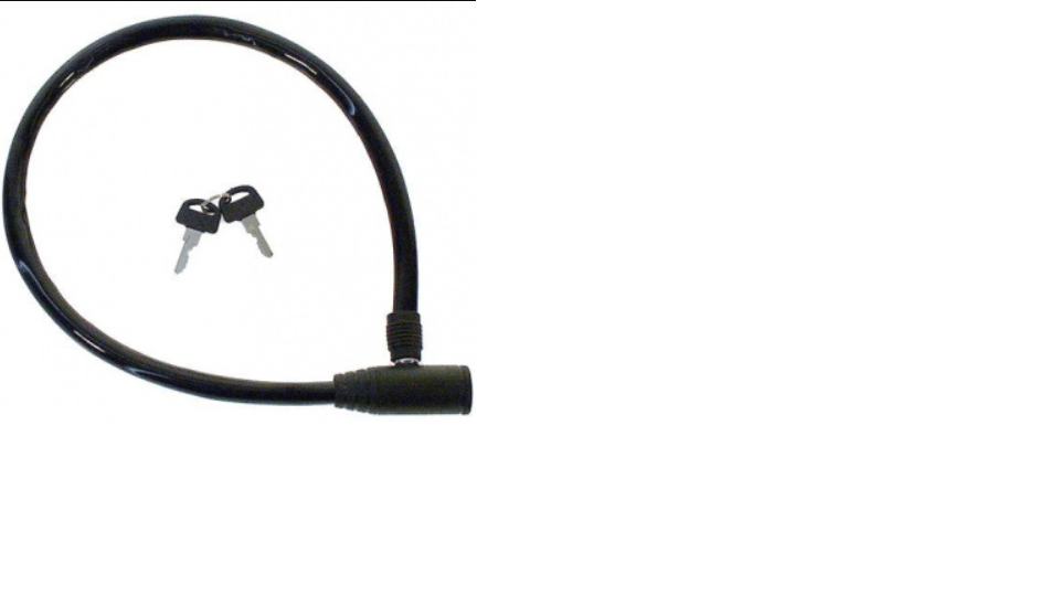 картинка Замок велосипедный замок BASARA ВЗ-800 MBP (Черный)  от магазина Евродом