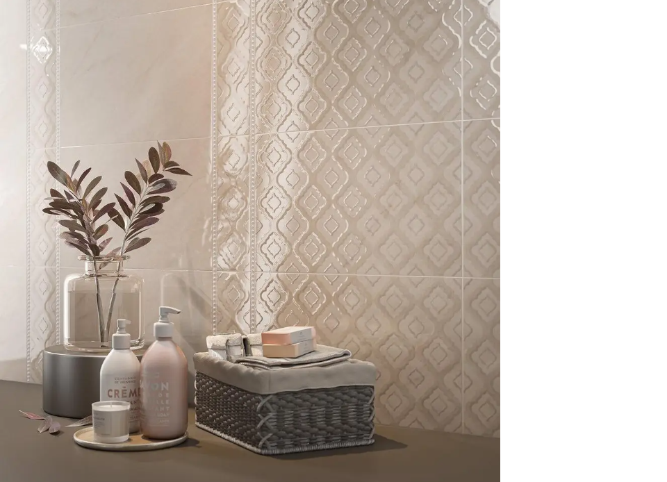 картинка Винетта бежевый глянцевый 250х400 от магазина Евродом