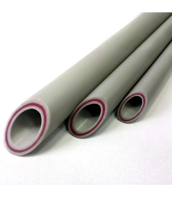 картинка Труба Ø20 PN25 (стекловолокно) серая VALFEX от магазина Евродом