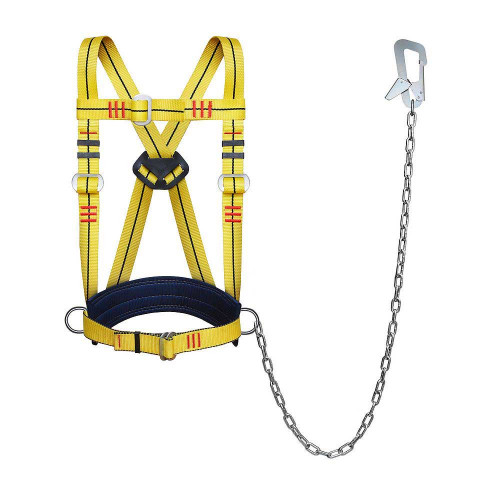 картинка Удерживающая привязь с наплечными лямками УП-2ДГ (цепь) (РОС) от магазина Евродом