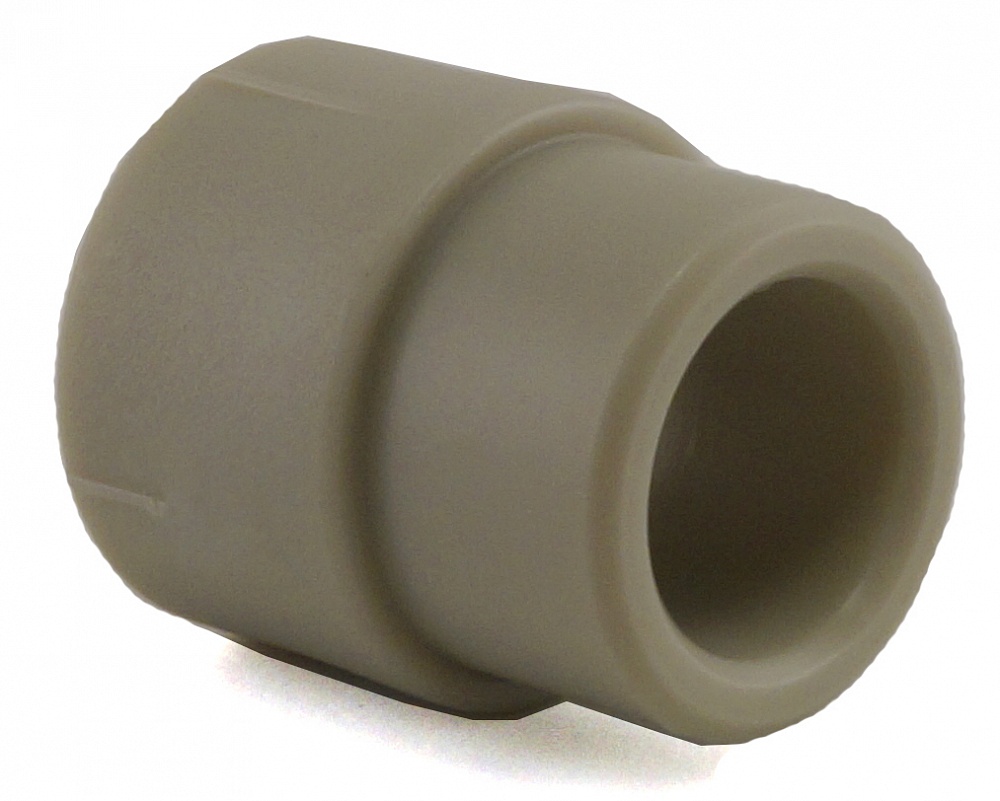 картинка Муфта перех. нар./внутр. Ø25х20 PRO AQUA Серый (100) от магазина Евродом