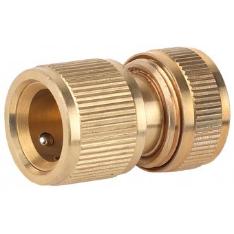 картинка USP Соединитель с автостопом, латунь, 3/4'' от магазина Евродом