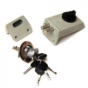 картинка Замок накладной Просам 3НД, 1А, 88400 от магазина Евродом