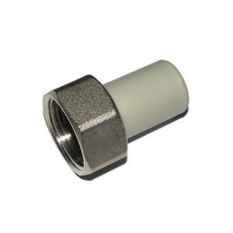 картинка Штуцер пласт. с НГ Ø20х3/4 от магазина Евродом