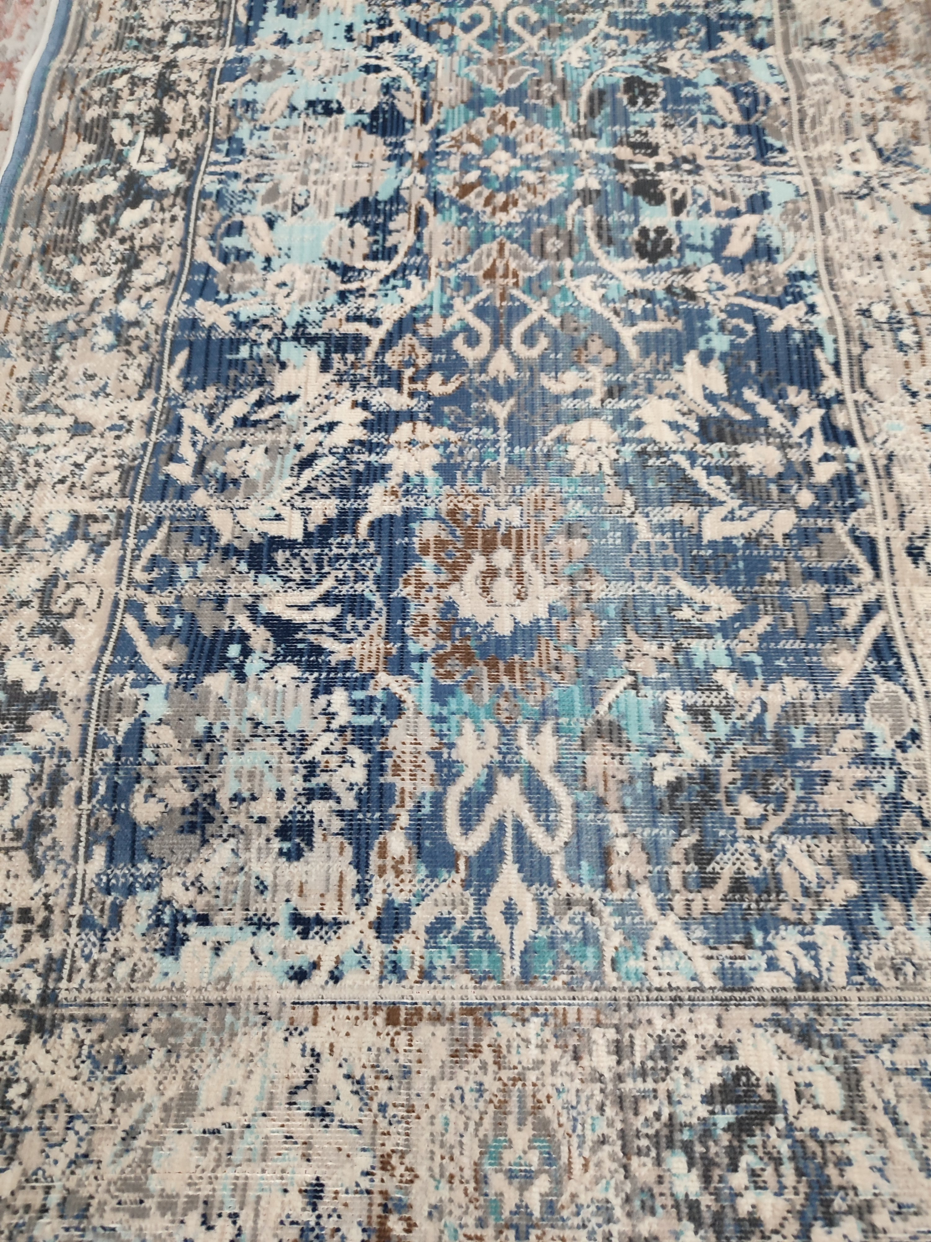 картинка Ковер MAVRIKA 0.8*1.5 дизайн 5203A NAVY/BROWN от магазина Евродом