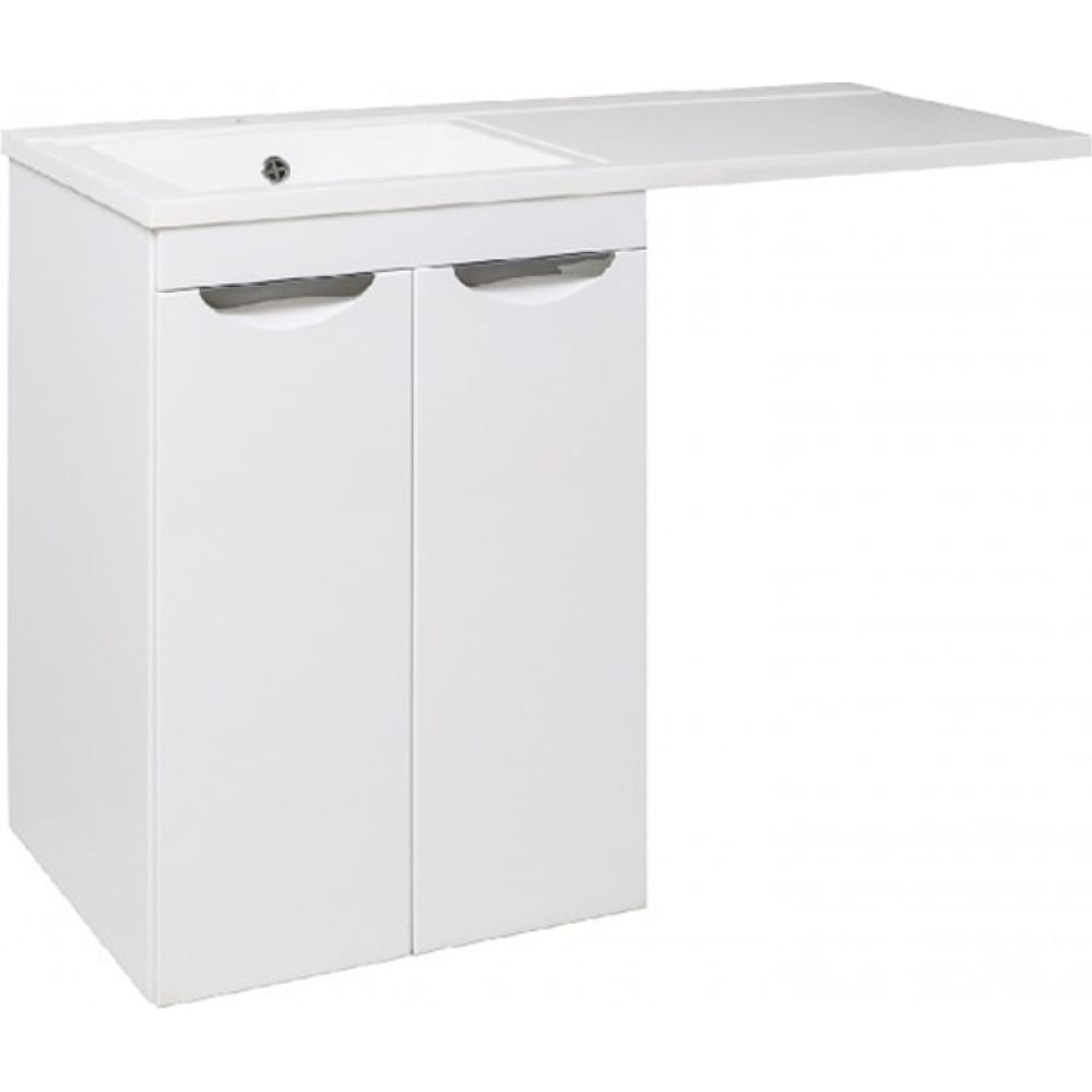 картинка Тумба Лира + Умывальник "Гамма 120"-60 от магазина Евродом