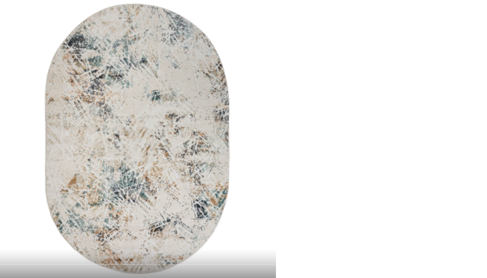 картинка Ковер BEVERLY 2*3 дизайн A3746A MINT GREEN/TERRA овал от магазина Евродом