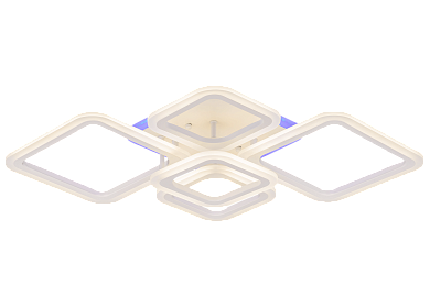 картинка 3012/3+2 WT+RGB MN Светильник потолочный от магазина Евродом