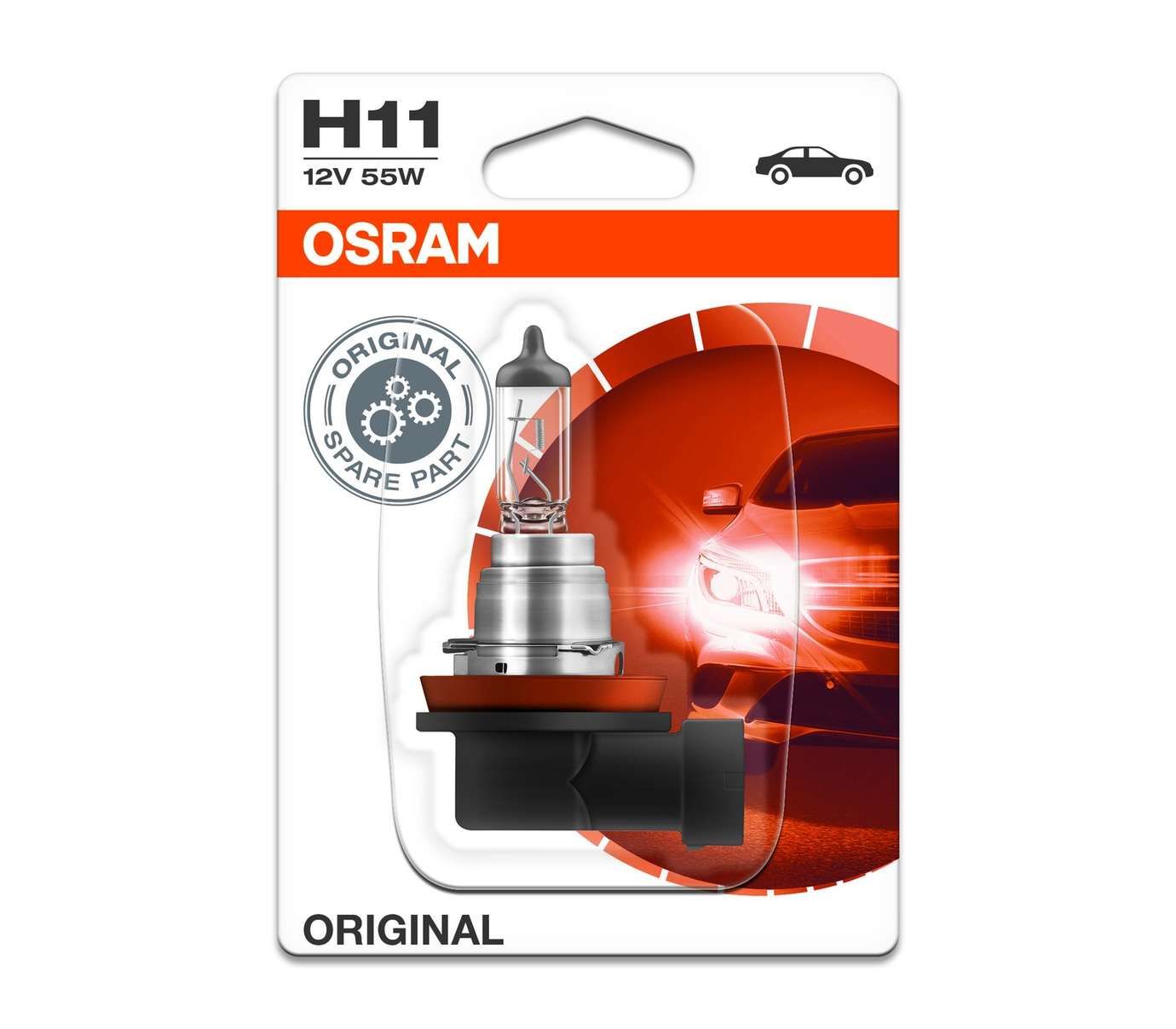картинка Автолампа Osram ORIGINAL LINE 12V H11 55W от магазина Евродом