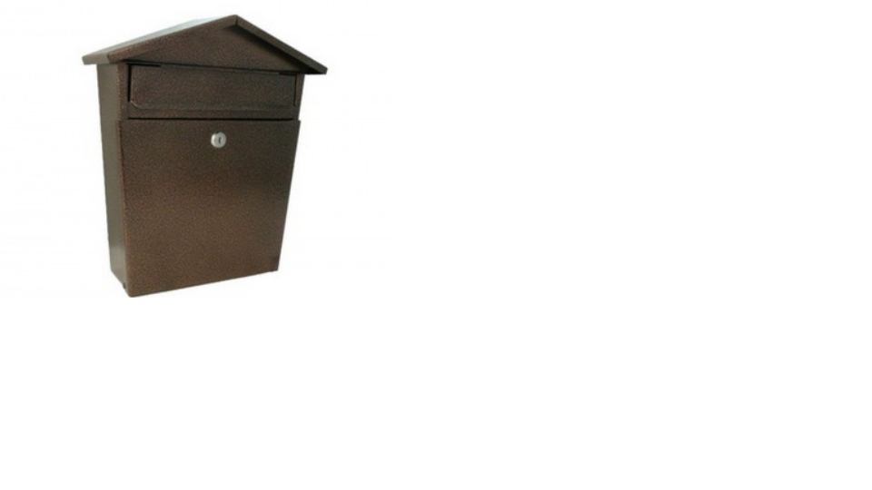 картинка Ящик почтовый Домик VIP с/з бронза от магазина Евродом