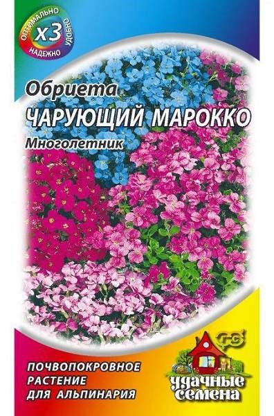 картинка Обриета Чарующий Марокко 0,03г. ХИТ Г семена от магазина Евродом
