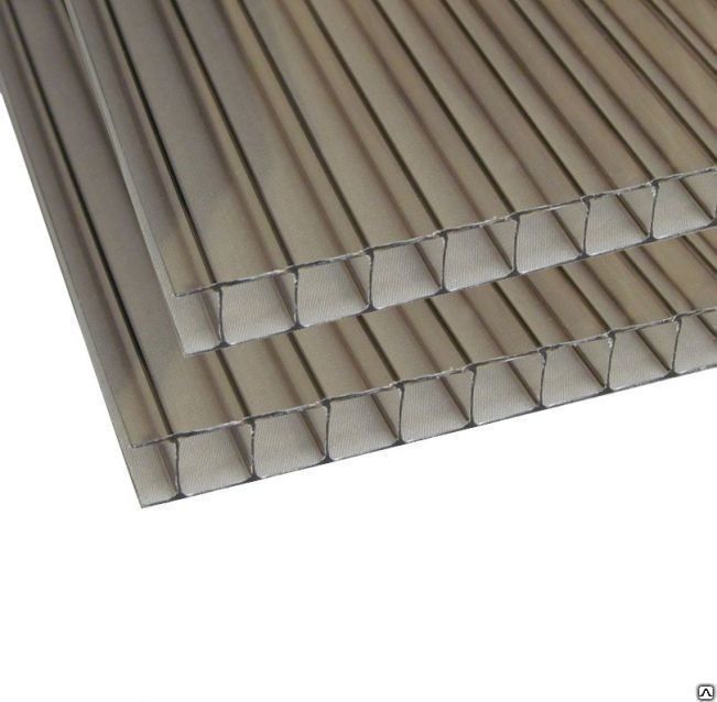 картинка Поликарбонат SUNNEX 6мм  бронза, п.м. от магазина Евродом