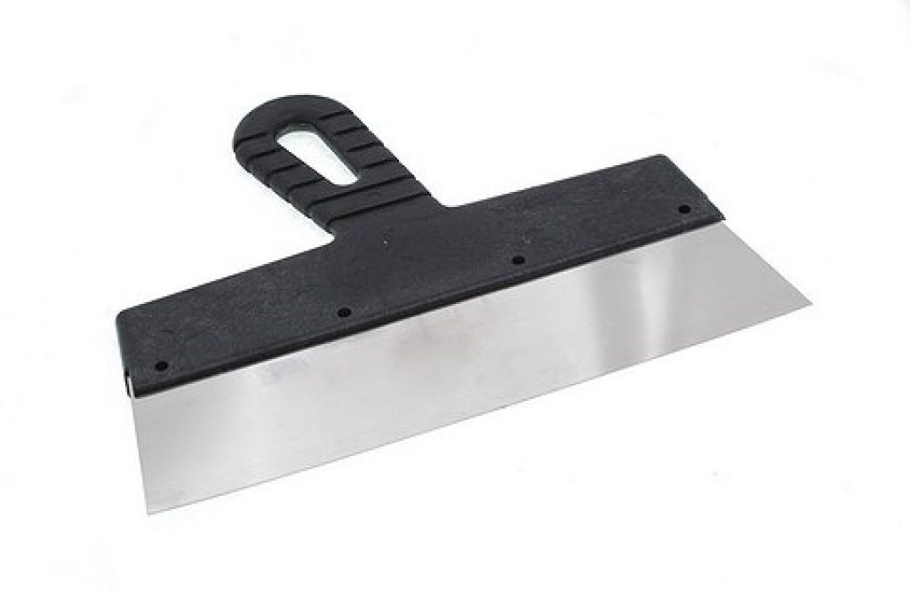 картинка Шпатель фасадный нерж. 300мм, прорезиненная ручка от магазина Евродом