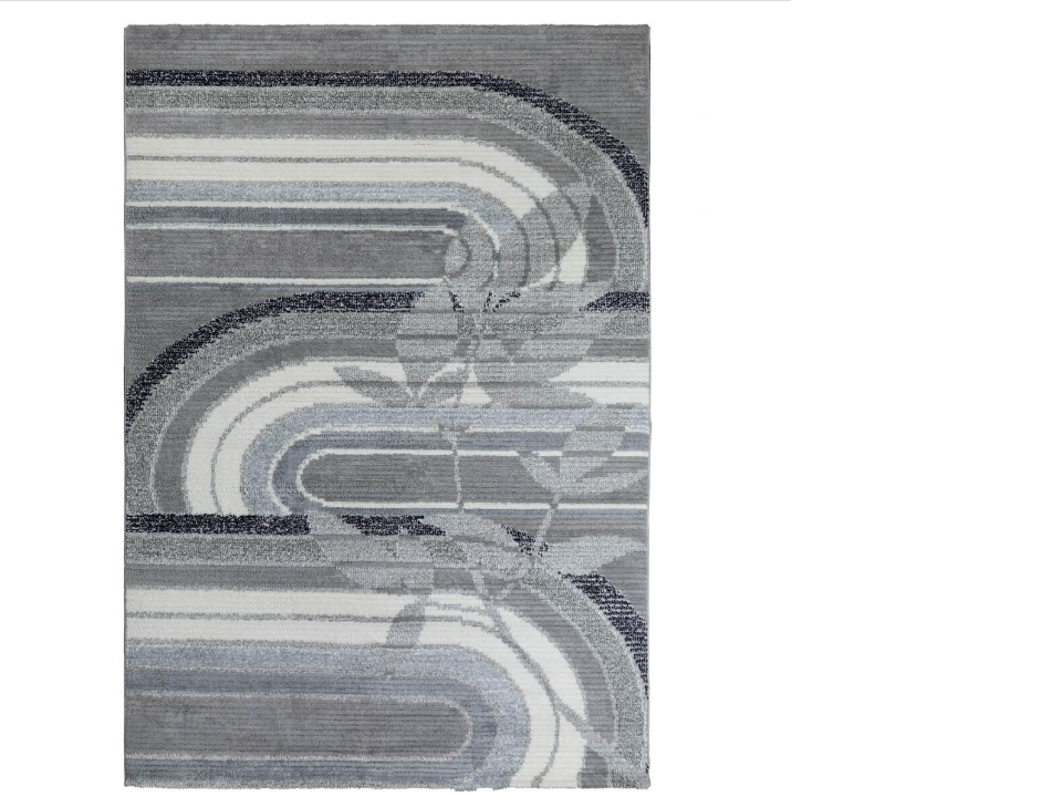 картинка Ковер DARIA 2*3 дизайн L474A GREY/BLUE от магазина Евродом
