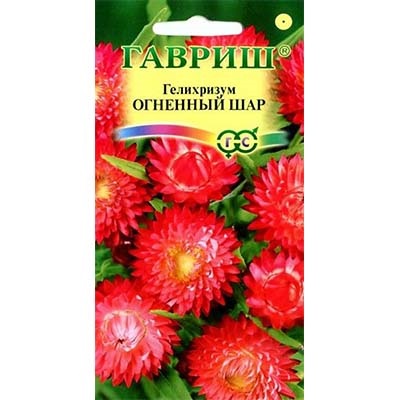 картинка Гелихризум Огненый шар 0,1 г Г семена от магазина Евродом