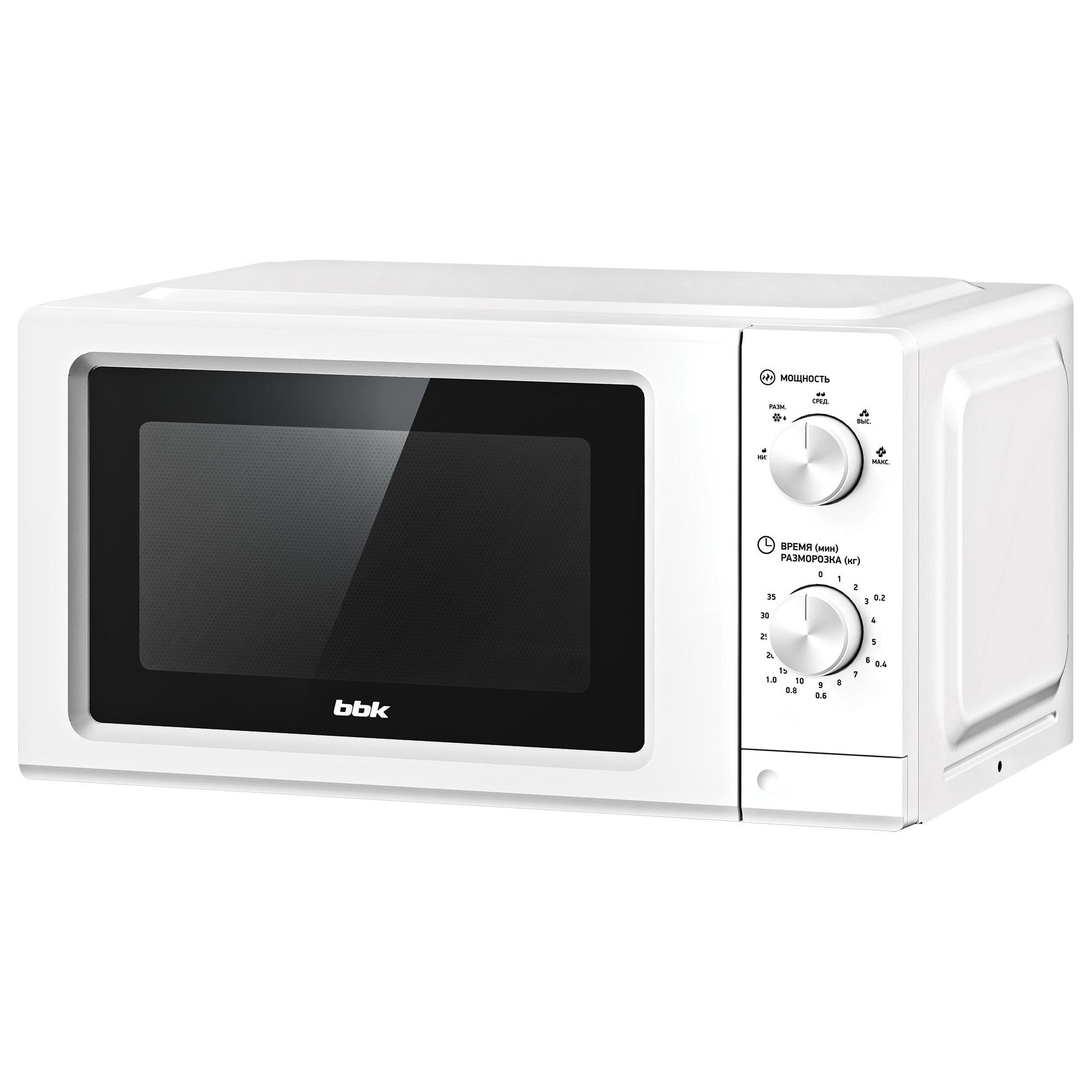 картинка Микроволновая печь BBK 20MWS-731M/W белый от магазина Евродом