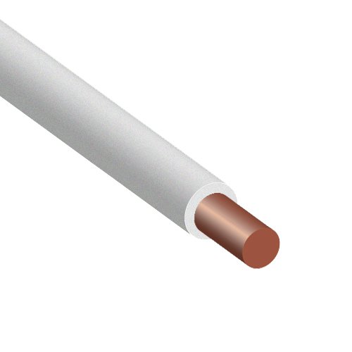 картинка Провод установочный ПВ1 1,5 мм кв. белый/красный от магазина Евродом