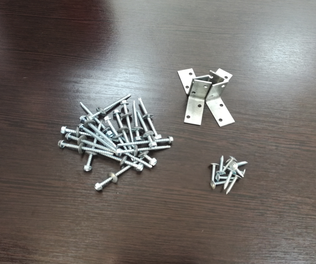 картинка Комплект крепления для монтажа удлинения теплицы 2м от магазина Евродом